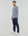 Vêtements Homme Chemises manches longues Polo Ralph Lauren LONG SLEEVE-SPORT SHIRT Marine / Gris  / Multicolore