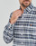 Vêtements Homme Chemises manches longues x Raf Simons LAUREL DETAIL POLO SHIRT LONG SLEEVE-SPORT SHIRT Marine / Gris  / Multicolore