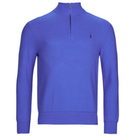 Vêtements Homme Pulls Polo Ralph Lauren LS HZ-LONG SLEEVE-PULLOVER Bleu / Maidstone Blue