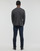 Vêtements Homme T-shirts manches longues Polo Ralph Lauren T-SHIRT AJUSTE COL TUNISIEN EN COTON Noir / Rouge