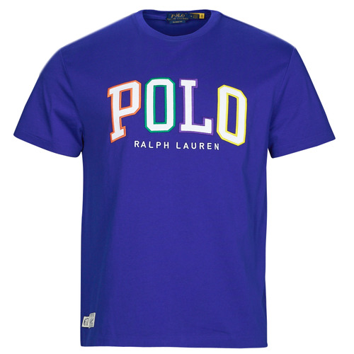 Polo Ralph Lauren SHORT SLEEVE-T-SHIRT Bleu roi - Livraison Gratuite |  Spartoo ! - Vêtements T-shirts manches courtes Homme 79,19 €