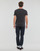 Vêtements Homme T-shirts manches courtes Polo Ralph Lauren T-SHIRT AJUSTE AVEC POCHE EN COTON Noir