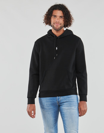 Vêtements Homme Sweats Polo Ralph Lauren SWEATSHIRT DOUBLE KNIT TECH LOGO CENTRAL Noir