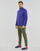 Vêtements Homme Zadig&Voltaire Trot short-sleeved side polo shirt TERRA JKT Bleu roi