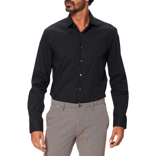 Vêtements Homme Chemises manches longues Calvin Klein JEANS kaw K10K108229 Noir