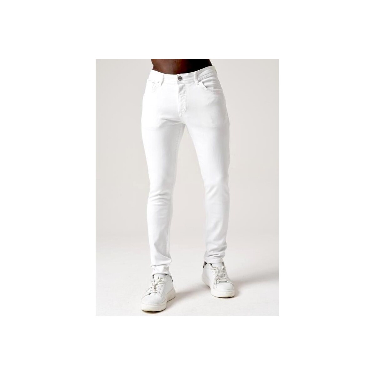 Vêtements Homme Jeans slim True Rise 134284030 Blanc