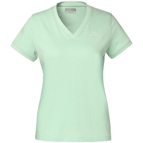 Vêtements Femme T-shirts manches courtes Kappa 303H0P0 Vert