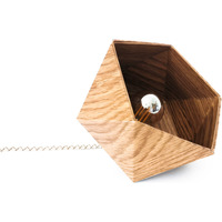 Maison & Déco Lampes à poser Leewalia Lampe de chevet Origami Chêne chêne