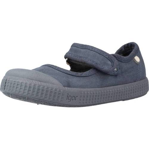Chaussures Garçon Baskets basses IGOR S10276 Bleu