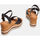 Chaussures Femme Sandales et Nu-pieds Bata Sandales pour femme compensées Famme Noir
