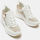 Chaussures Femme Mocassins Bata Baskets classiques avec plateforme Blanc