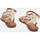 Chaussures Femme Sandales et Nu-pieds Bata Sandales plates pour femmes avec bride Blanc