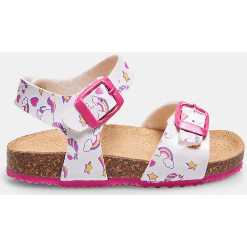 Chaussures Femme Sandales et Nu-pieds Bubblegummers Sandales pour fille  Famme Blanc