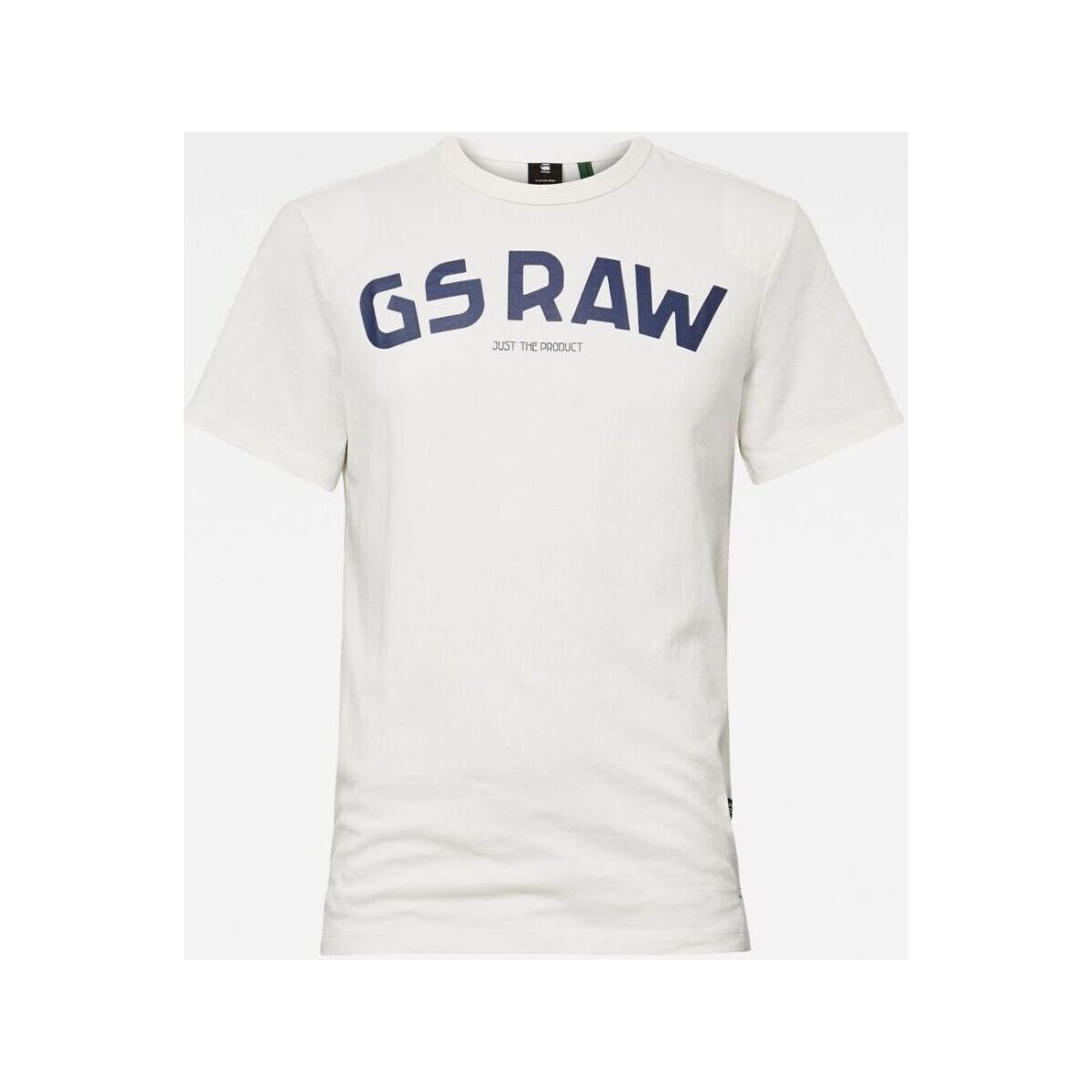 Vêtements Homme T-shirts & Polos G-Star Raw D16388 4561 GR TEE-111 MILK Blanc