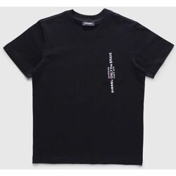 Vêtements Garçon T-shirts T-Shirt & Polos Diesel TJUSTPOCK 00J47X 00YI9-K900 BLACK Noir