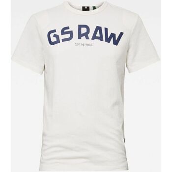 T-shirt G-Star Raw D16388 4561 GR TEE-111 MILK