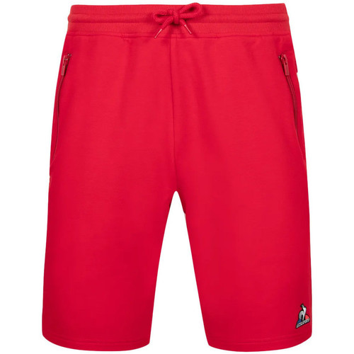 Vêtements Homme Shorts Faith / Bermudas Le Coq Sportif TRICOLORE Rouge