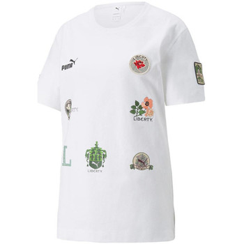 Vêtements Femme T-shirts & Polos Puma X Liberty Badge Blanc
