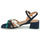 Chaussures Femme Sandales et Nu-pieds JB Martin VICTORIA Velours marine / craie / émeraude