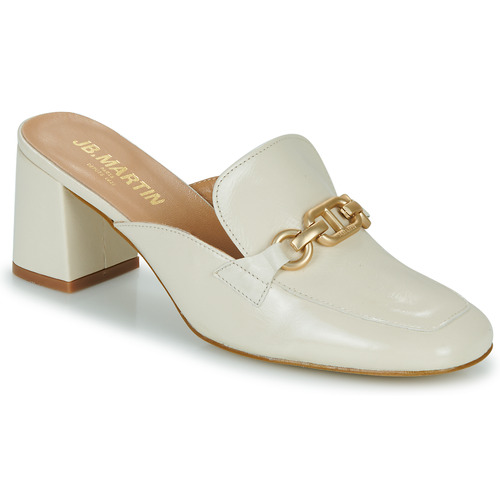 Chaussures Femme Mules JB Martin VALENCIA VINTAGE OFF WHITE