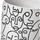 Maison & Déco Vases / caches pots d'intérieur Unimasa Cache pot Arty en céramique blanche Blanc