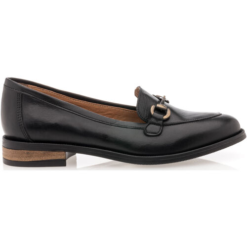 Chaussures Femme Mocassins Women Office vegas leather derby dress shoes Noir