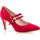 Chaussures Femme Escarpins Vinyl Shoes Escarpins Femme Rouge Rouge