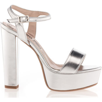 Chaussures Femme Sandales et Nu-pieds Vinyl Shoes White Sandales / nu-pieds Femme Gris ARGENT