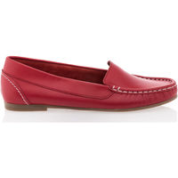 Chaussures Femme Mocassins Simplement B Mocassins / chaussures bateau Femme Rouge Rouge