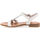 Chaussures Femme Tongs Simplement B Tongs / entre-doigts Femme Blanc Blanc