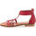 Chaussures Femme Sandales et Nu-pieds Diabolo Studio Sandales / nu-pieds Femme Rouge Rouge