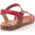 Chaussures Femme Sandales et Nu-pieds Diabolo Studio Sandales / nu-pieds Femme Rouge Rouge