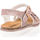 Chaussures Fille Sandales et Nu-pieds Bio Divina Sandales / nu-pieds Fille Rose Rose