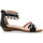 Chaussures Fille Sandales et Nu-pieds Fashion Victim Sandales / nu-pieds Fille Noir Noir