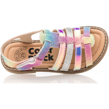 Color Block Sandales / nu-pieds Fille Multicouleur Multicolore