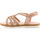 Chaussures Fille Sandales et Nu-pieds Fresh Poésie Sandales / nu-pieds Fille Jaune Marron
