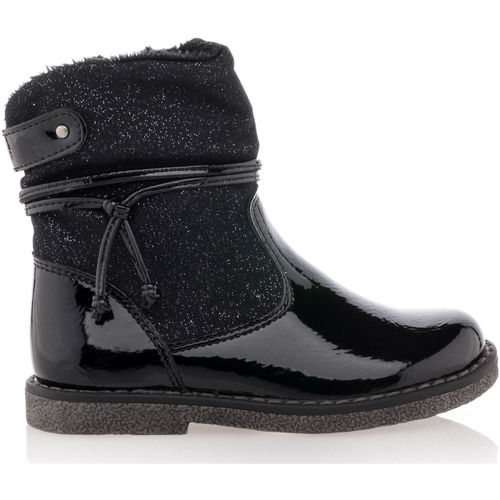Chaussures Fille Bottines Pretty Stories Boots kawem / bottines Fille Noir Noir