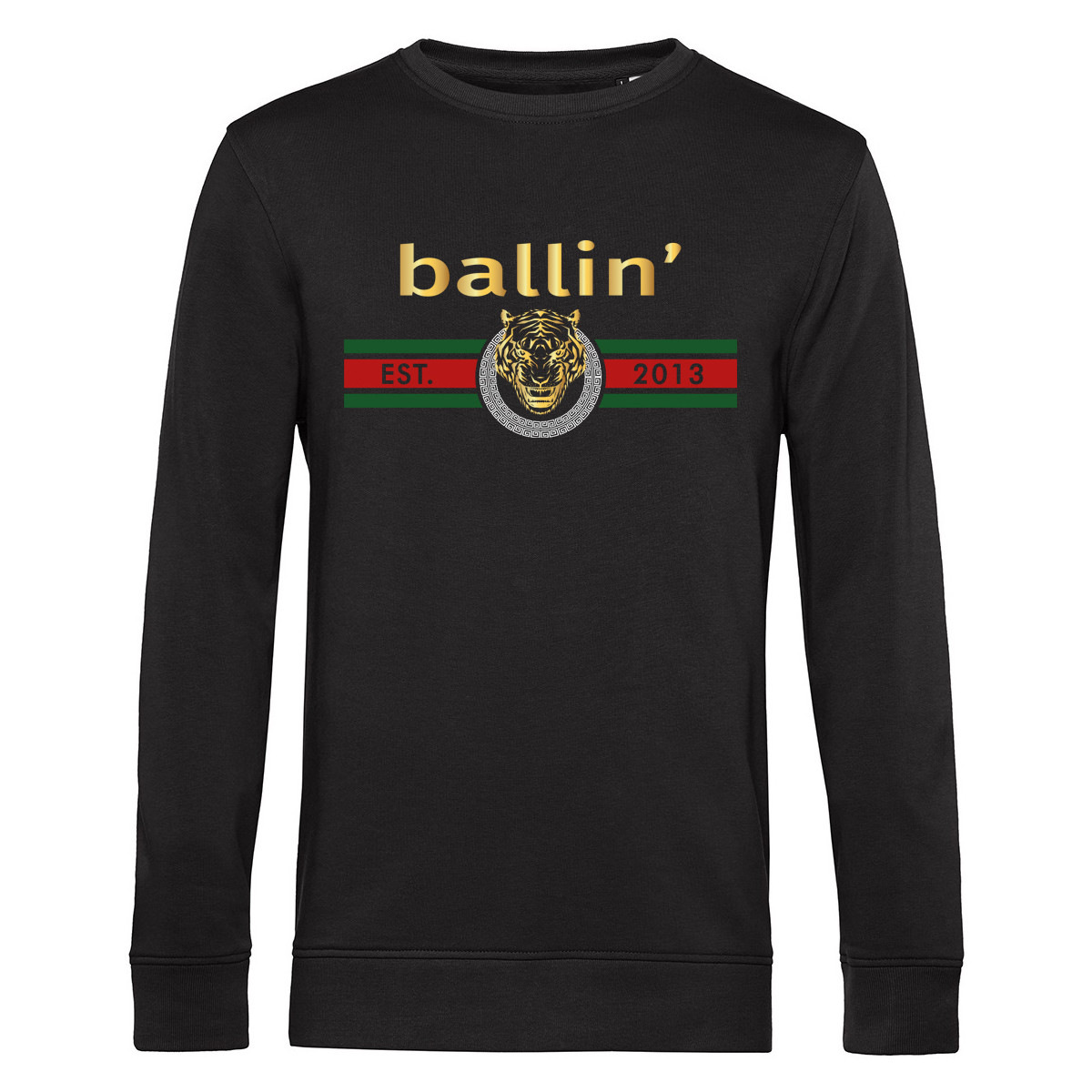 Vêtements Homme Sweats Ballin Est. 2013 Tiger Lines Sweater Noir