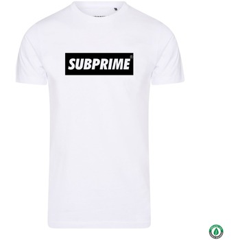 Vêtements Homme T-shirts manches courtes Subprime Shirt Block White Blanc