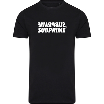 Vêtements Homme T-shirts manches courtes Subprime Shirt Mirror Black Noir