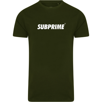 Vêtements Homme T-shirts manches courtes Subprime Shirt Basic Army Vert