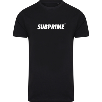 Vêtements Homme T-shirts manches courtes Subprime Shirt Basic Black Noir