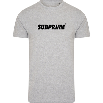 Vêtements Homme T-shirts manches courtes Subprime Shirt Basic Grey Gris
