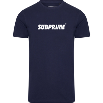 Vêtements Homme T-shirts manches courtes Subprime Votre article a été ajouté aux préférés Bleu
