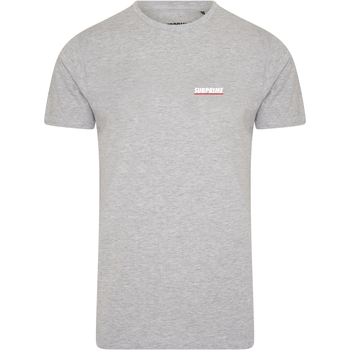 Vêtements Homme T-shirts manches courtes Subprime Shirt Chest Logo Grey Gris