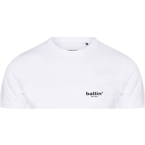 Vêtements Homme Pantoufles / Chaussons Ballin Est. 2013 Small Logo Shirt Blanc