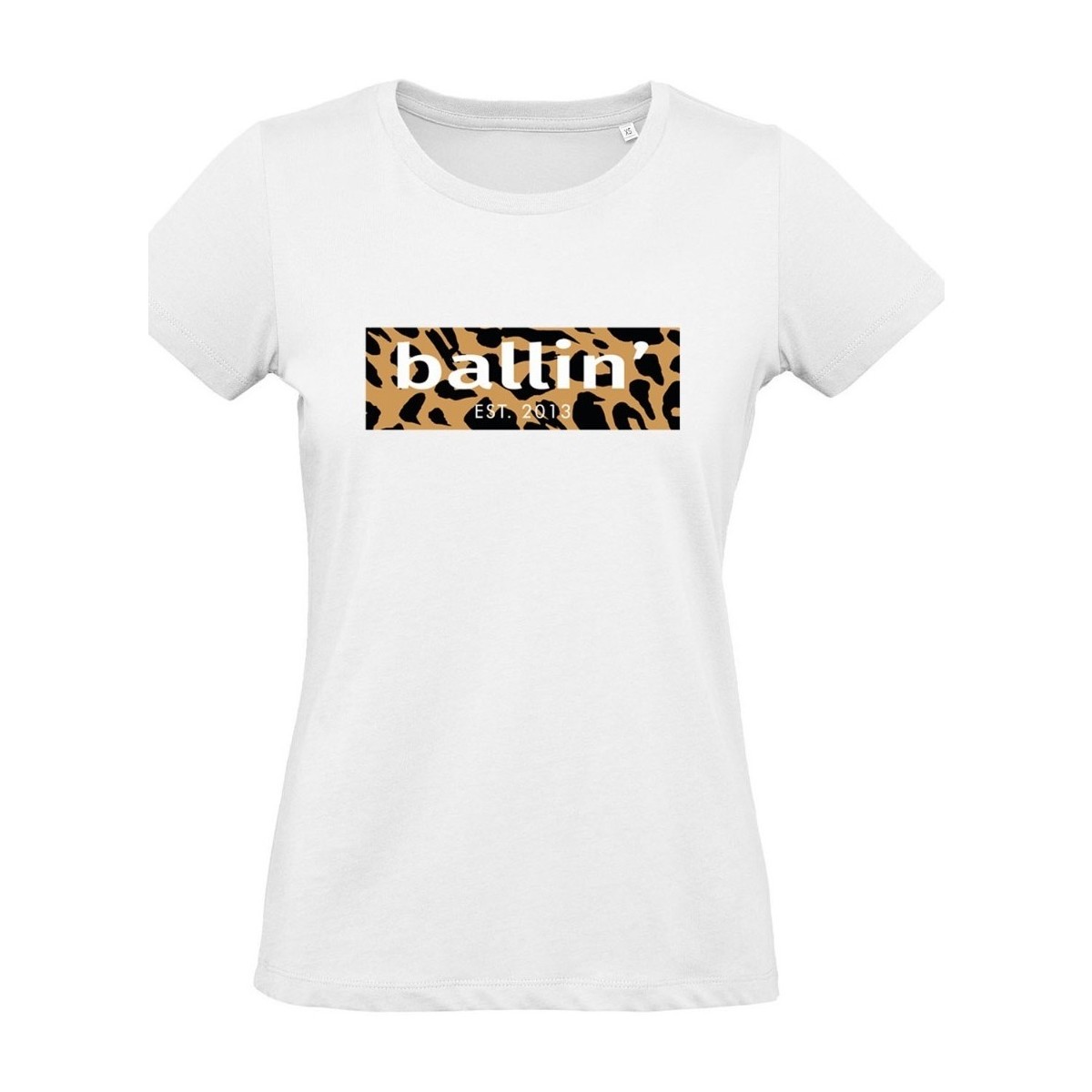 Vêtements Femme T-shirts manches courtes Ballin Est. 2013 Panter Block Shirt Blanc