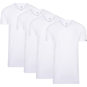 Vêtements Homme T-shirts manches courtes Cappuccino Italia 4-Pack T-shirts Blanc
