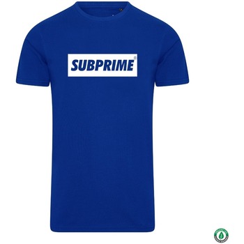 Vêtements Homme T-shirts manches courtes Subprime Shirt Block Royal Bleu