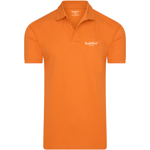 Vêtements Homme Polos manches courtes THE NORTH FCE Men's T-Shirt ensemble Basic Polo Orange